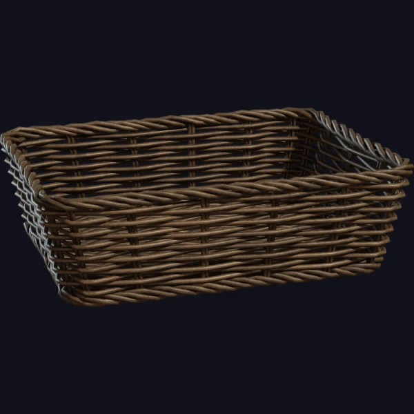 Wicker Basket 01 - 3D Models - 3D model - from Poly Haven