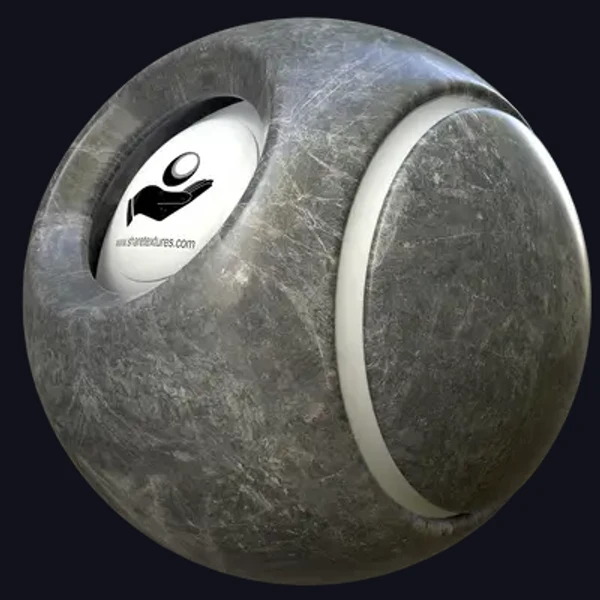 Grey Marble 14 - Floor - PBR texture - from Share Textures