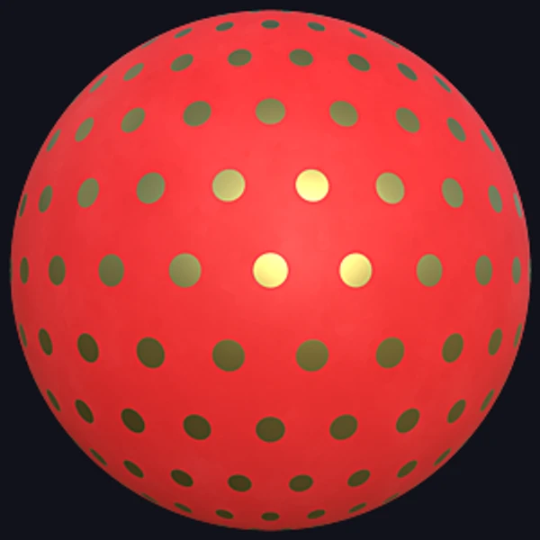 Wrapping Paper with Golden Dots (Paper 0029)
