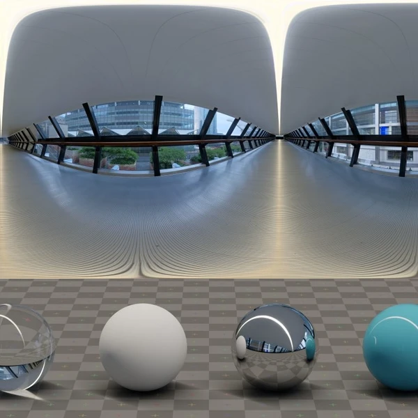 Adams Place Bridge - HDRI map - from Poly Haven