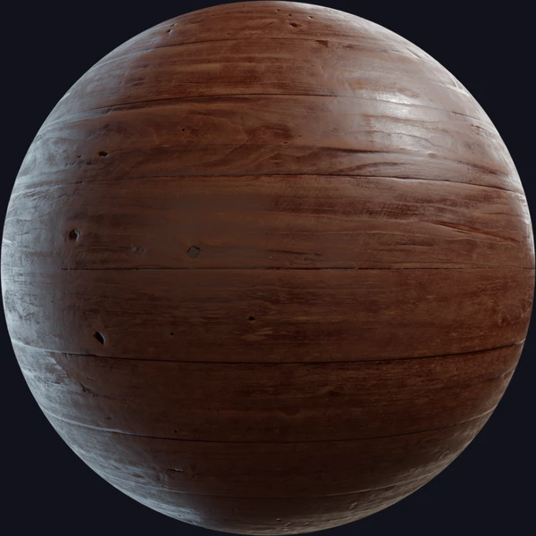 Stained Pine - Wood - PBR texture - from Poly Haven