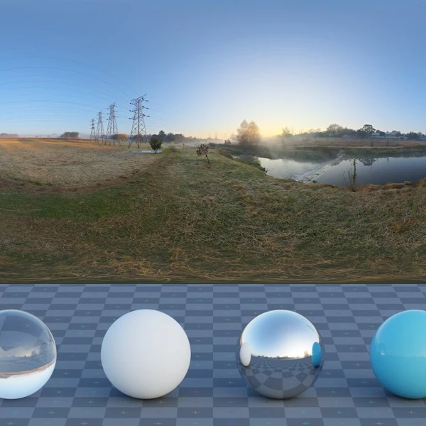 Spruit Dawn - HDRI map - from Poly Haven