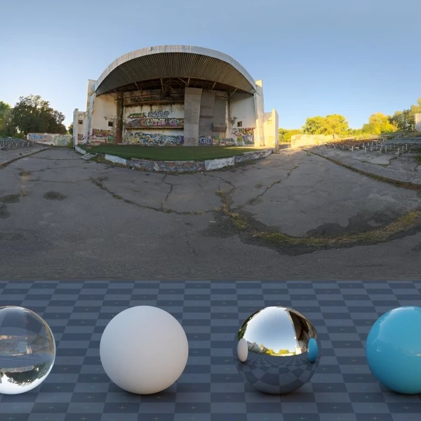 Summer Stage 01 - HDRI map - from Poly Haven