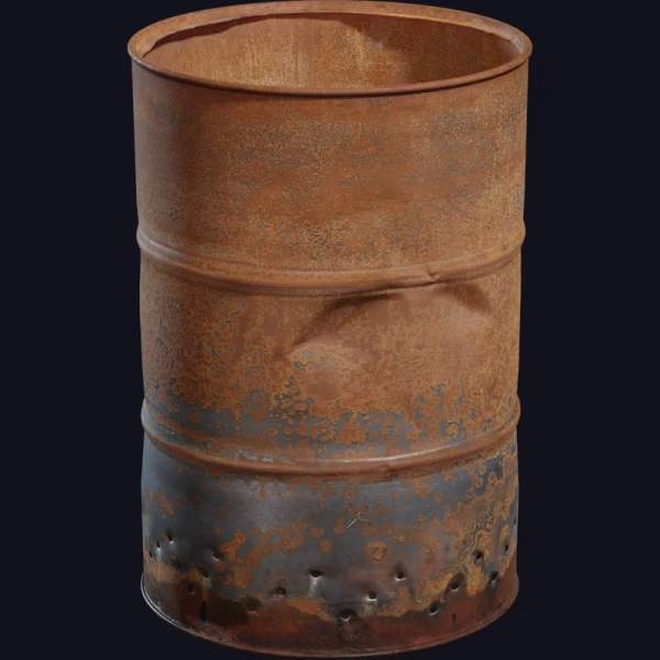Barrel Stove - 3D Models - 3D model - from Poly Haven
