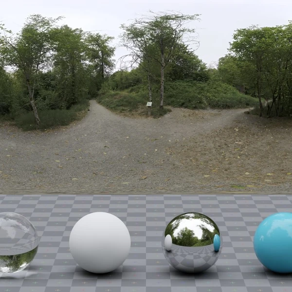 Whipple Creek Regional Park 01 - HDRI map - from Poly Haven