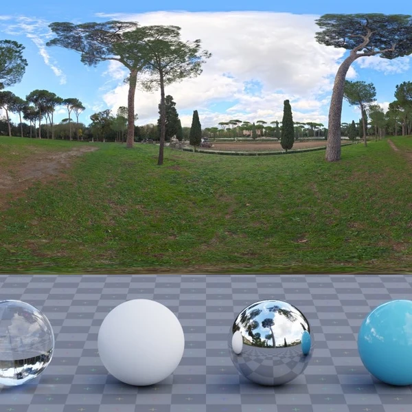 Stone Pines - HDRI map - from Poly Haven