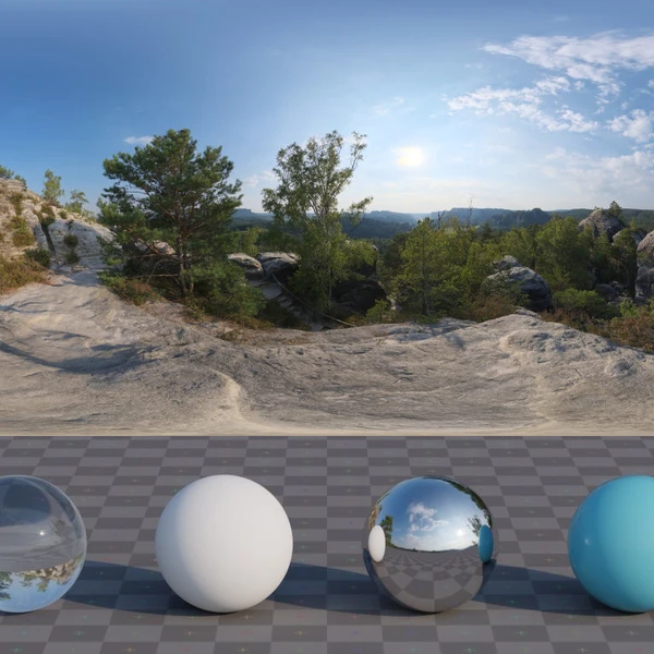 Gamrig - HDRI map - from Poly Haven