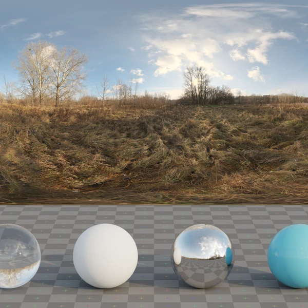 Near The River 02 - HDRI map - from Poly Haven