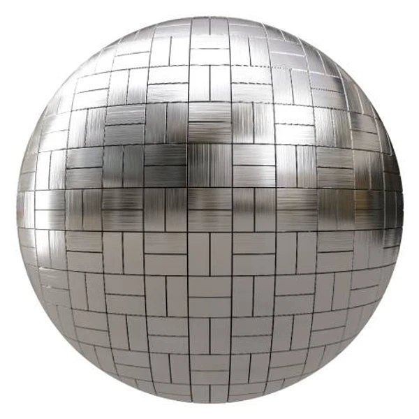 Brushed Metal Tiles 02