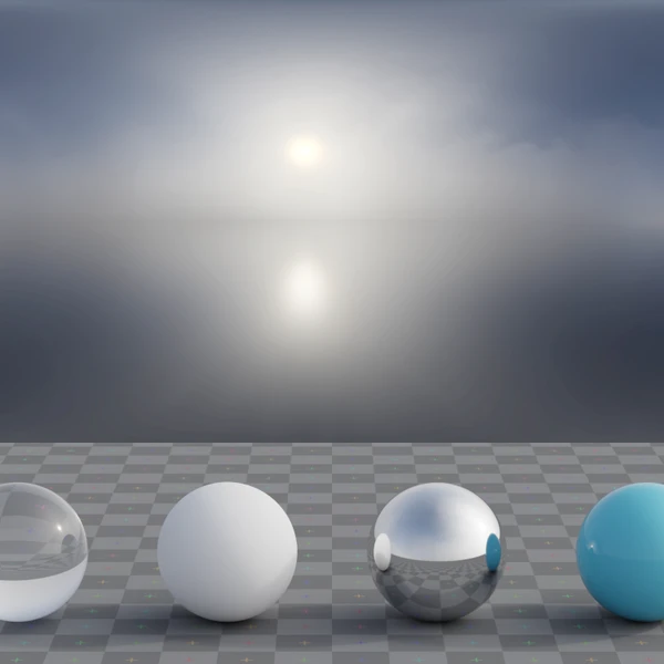 Kloofendal 28d Misty Puresky - HDRI map - from Poly Haven