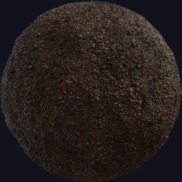 Terrain Red 01 - Rock - PBR texture - from Poly Haven