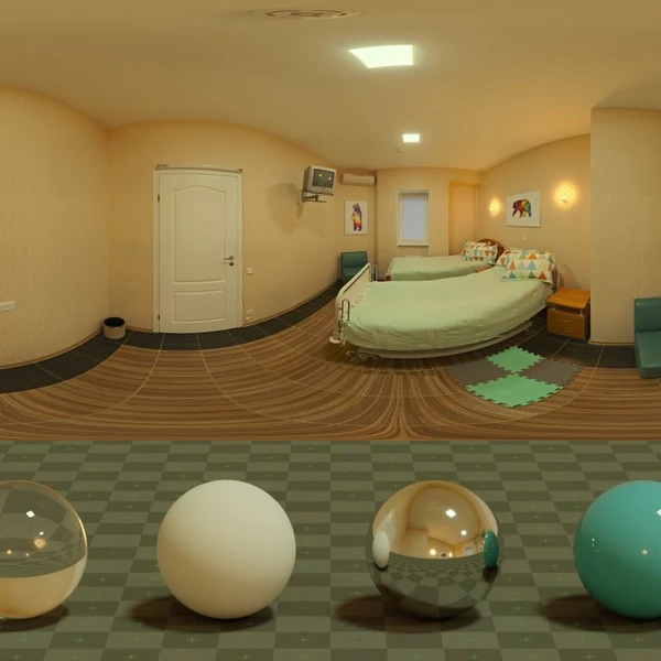 Childrens Hospital - HDRI map - from Poly Haven