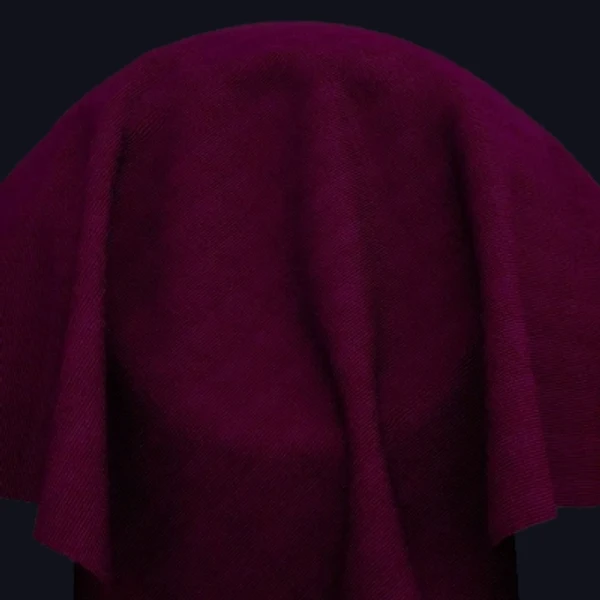 Claret Red Fabric - PBR texture - from Share Textures