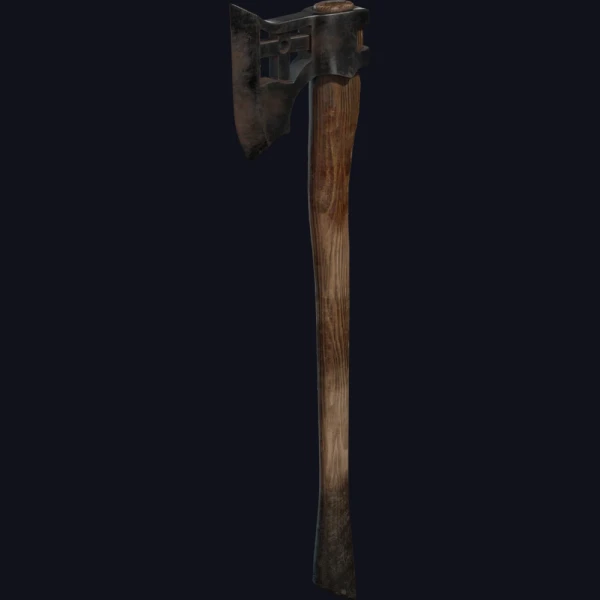 Wooden Axe 03 - 3D Models - 3D model - from Poly Haven