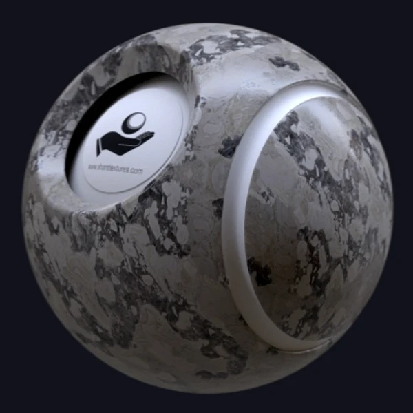 Oyster Quartzite Marble - Floor - PBR texture - from Share Textures
