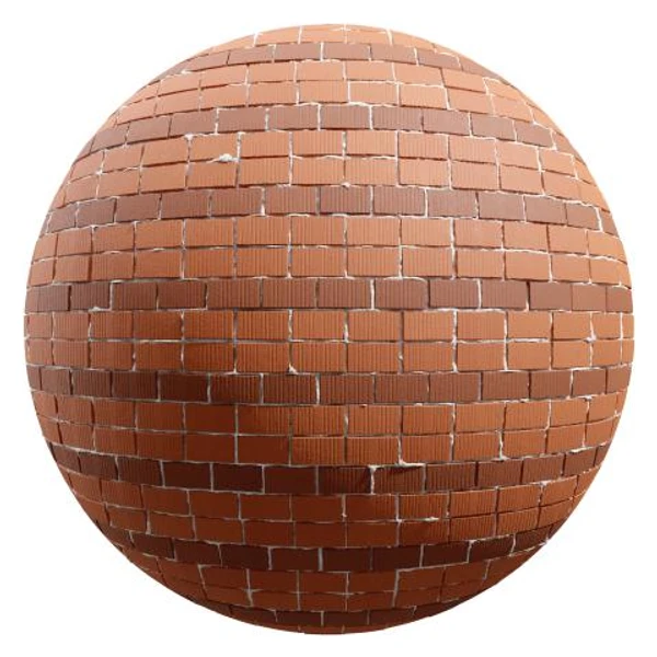 Brick Wall 18 - PBR texture - from cgbookcase
