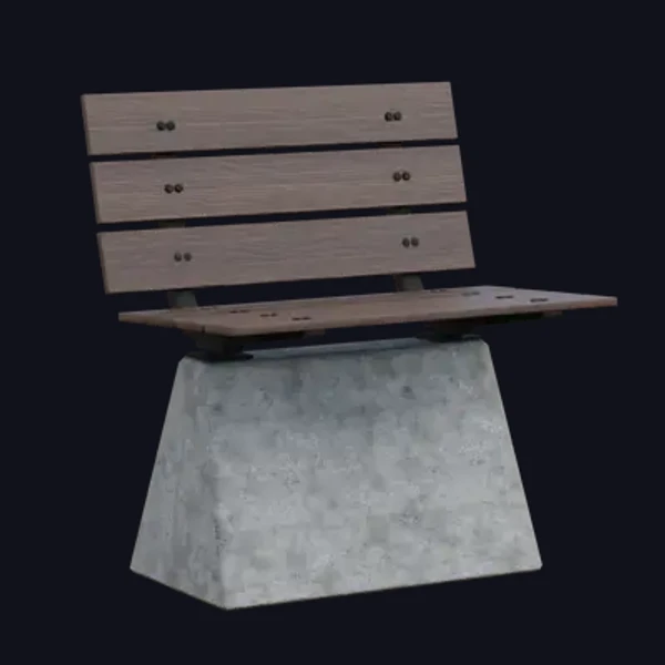Bench 1 - 3D Models - 3D model - from Share Textures