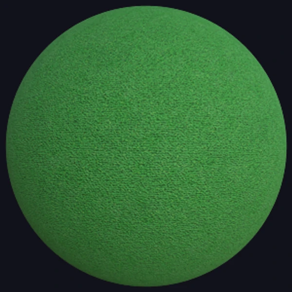 Snooker Pool Table Cloth (Baize, Worsted Billiard, Felt Fabric) (Fabrics 0075) - PBR texture - from Texture Can