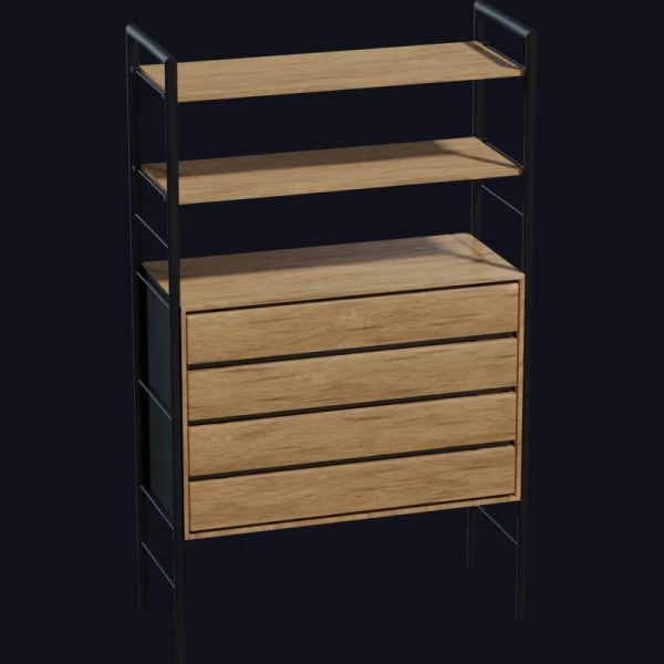 Drawer Cabinet - 3D Models - 3D model - from Poly Haven