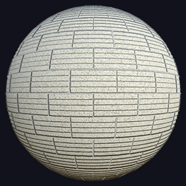 Concrete Tiles with Horizontally Cut Bands (Tiles 0034)