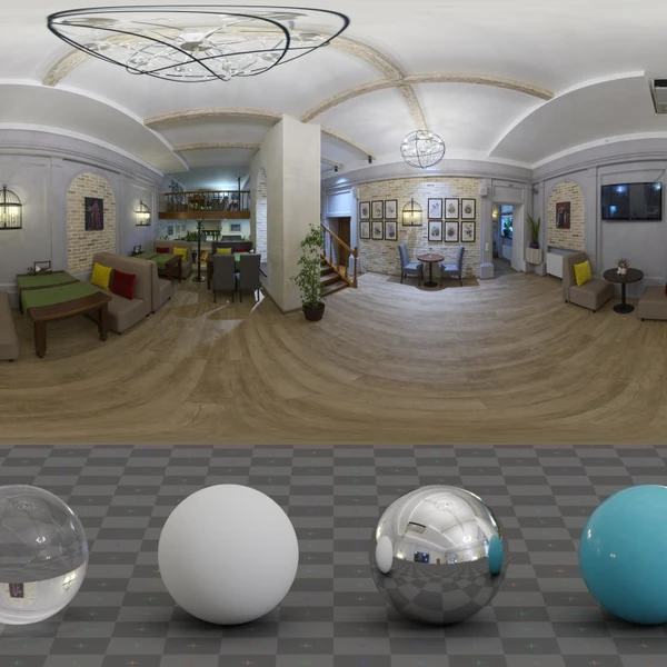 Comfy Cafe - HDRI map - from Poly Haven