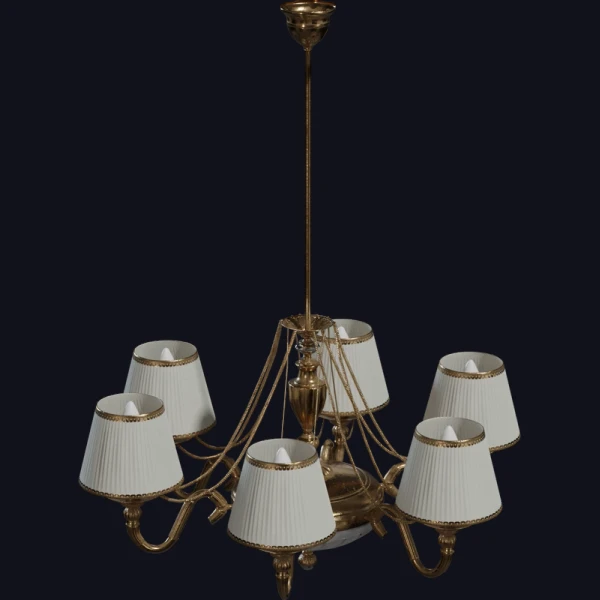 Chandelier 02 - 3D Models - 3D model - from Poly Haven