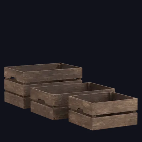 Wooden Crates 2 - 3D Models - 3D model - from Share Textures