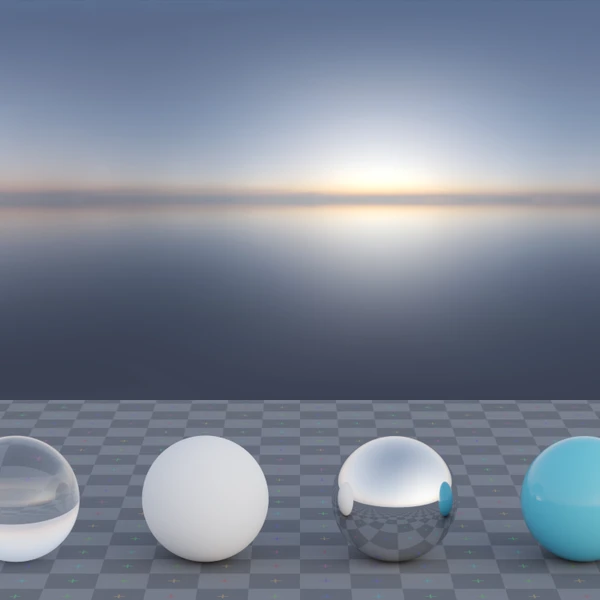 Qwantani Dawn Puresky - HDRI map - from Poly Haven