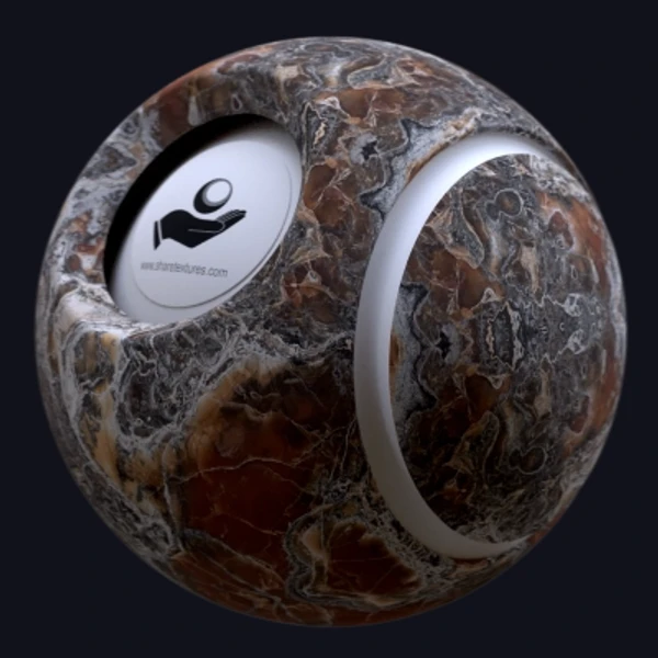 Red Onyx - Floor - PBR texture - from Share Textures