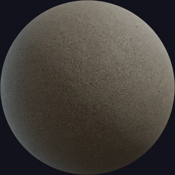Granular Concrete - wall - PBR texture - from Poly Haven