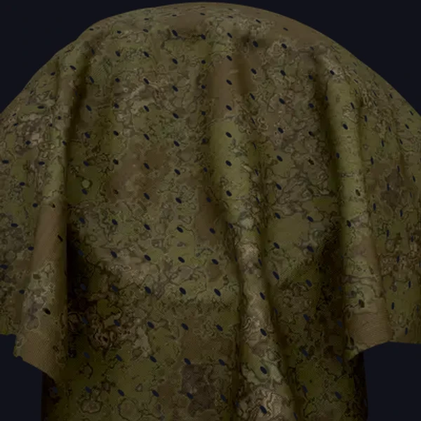 Camouflage 15 - Fabric - PBR texture - from Share Textures