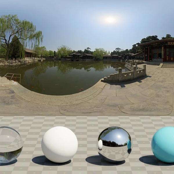 Xiequ Yuan - HDRI map - from Poly Haven