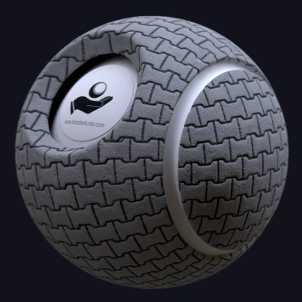 Paving Stone - Road - PBR texture - from Share Textures