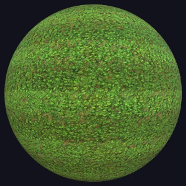 Football / Soccer Grass Field with Alternating Bands (Ground 0040)