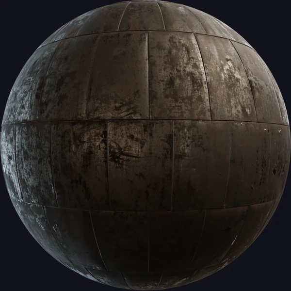 Metal Plate 02 - PBR texture - from Poly Haven