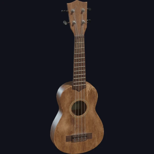Ukulele 01 - 3D Models - 3D model - from Poly Haven