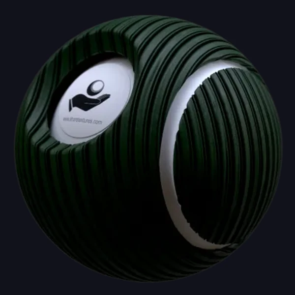 Green Wood Fence - PBR texture - from Share Textures