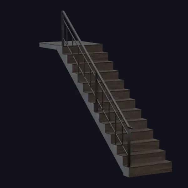 Stairs 5 - 3D Models - 3D model - from Share Textures