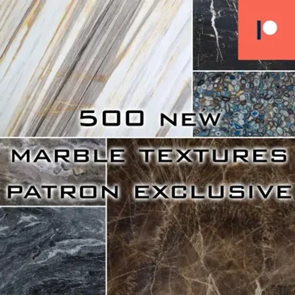 Marble texture set (500) from manufacturer - Floor - PBR texture - from Share Textures