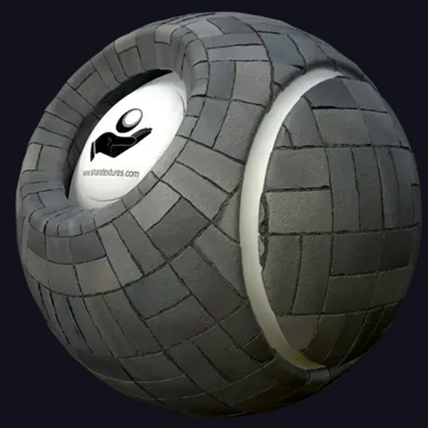 Pavement 12 - Road - PBR texture - from Share Textures