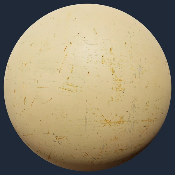Scratched Painted Metal – Free Metal PBR Texture