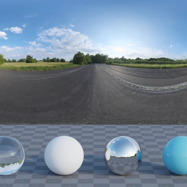 Derelict Airfield 01 - HDRI map - from Poly Haven