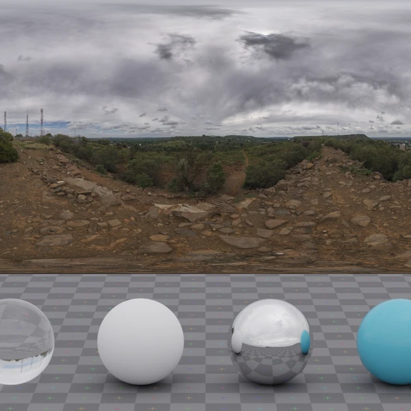 Bloem Hill 02 - HDRI map - from Poly Haven