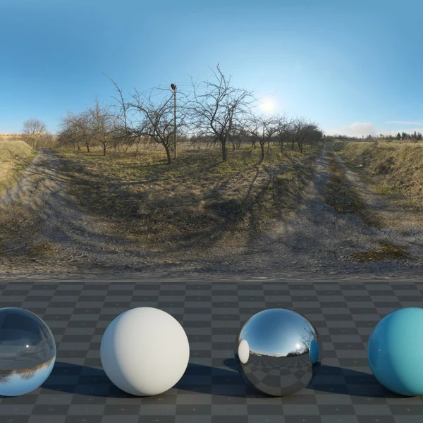Abandoned Pathway - HDRI map - from Poly Haven
