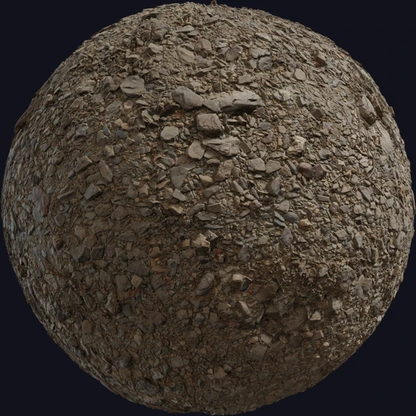 River Small Rocks - PBR texture - from Poly Haven