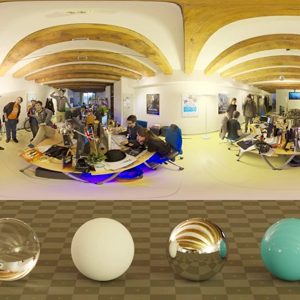 Blender Institute - HDRI map - from Poly Haven