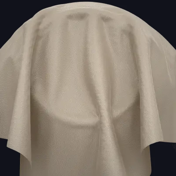 Cream Leather 3 - Fabric - PBR texture - from Share Textures