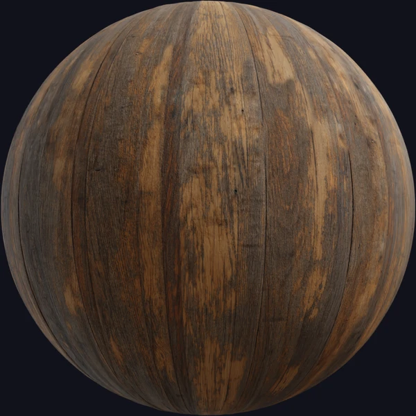 Wood Planks Dirt