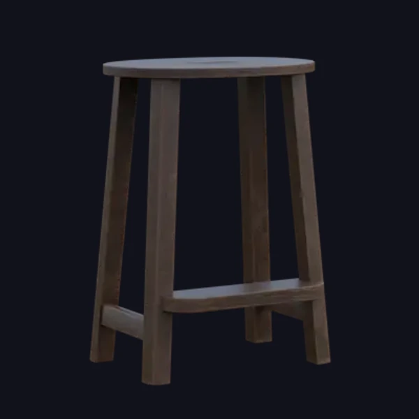 Stool 6 - 3D Models - 3D model - from Share Textures