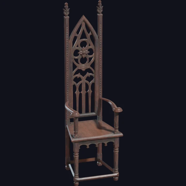 WoodenChair 01 - 3D Models - 3D model - from Poly Haven